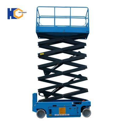 China Safety Easy Operation Hydraulic Self Propelled Electric Scissor Lift Electric Scissor Man Lift for sale