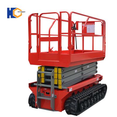 China Easy Operation Safety Convenience CE ISO Certificate Tracked Crawler Scissor Lift Hydraulic Scissor Lift On Tracks for sale