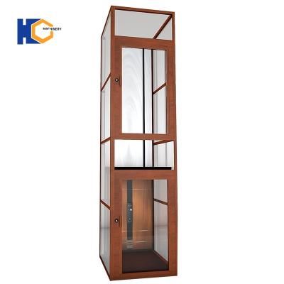 China Modern household small villa lift home glass lift for small home lift building lift two person villa lift for sale