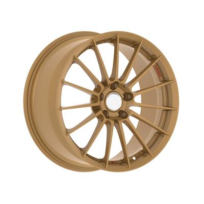 China Auto Modification Gold&Dumb Ash Passenger Car Wheels 16-22 Inch Mute Customized Rims Alloy And Wheels for sale