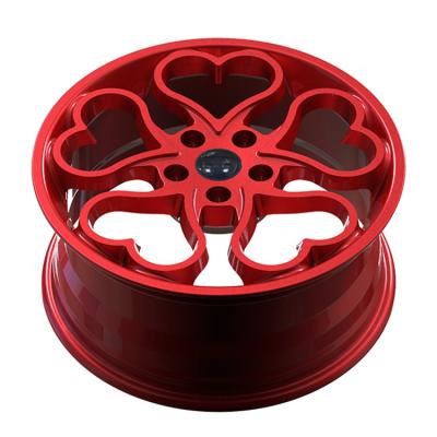 China High Quality Automobile Modification OEM ODM Race Car Wheels Customized 4 5 6 Holes Concave Rims Straight Lip Forged Alloy Wheels for sale