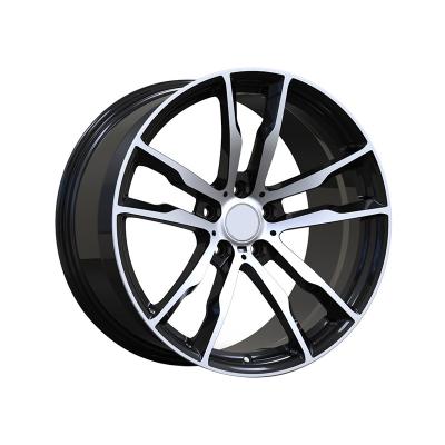 China Automobile modification wholesale and retail aftermarket 4/5/6 holes car alloy wheels custom forged rim for sale