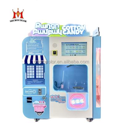 China Commercial Cotton Candy Machine Premium Factory Self Service Direct Supply 24 Hours With Multi-Language Support for sale