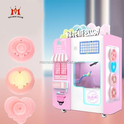 China Popular Intelligent Automatic Cotton Candy Vending Vending Machine Cotton Candy Machine Making Robot for Shopping Mall for sale