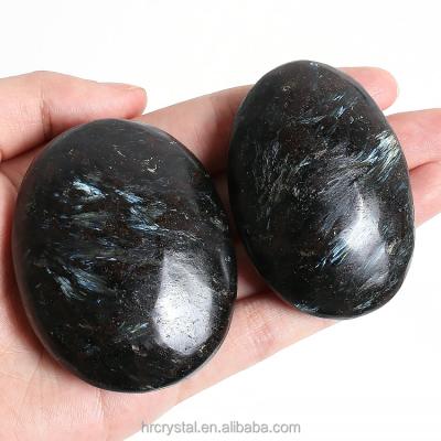 China Natural Instant Fireworks Crystal Plam For Sale From Crystal Plam Stone Astrophyllite Plam From Europe Factory Sale for sale