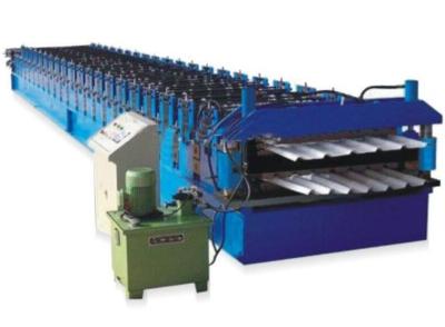 China Double Layer Roof Panel Forming Machine Double Layer Tile Pressing for sale