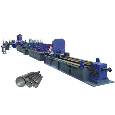 China CE Downspout Pipe Roll Forming Machine 50m/min High Frequency Welded for sale