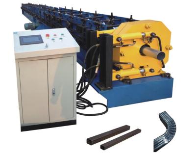 China 12m/min Downspout Pipe Roll Forming Machine CE Quenched Steel for sale