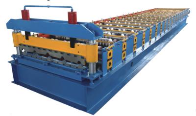 China Rolo telhando da folha 840 que forma a máquina, folha ondulada azul do telhado que faz a máquina à venda