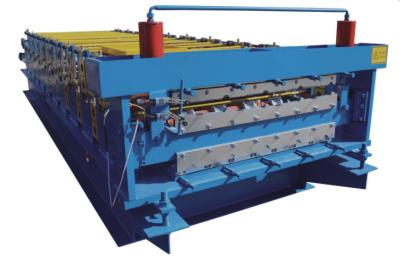 Китай Крен цвета 7.5KW стальной формируя слои машины 1200mm двойные продается