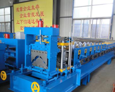 China Color Steel Cold Roll Forming Machine Cr12 9 Roller Stations for sale