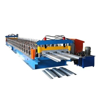 China 3T Metal Deck Roll Forming Machine For Color Steel Sheet 12m/min for sale