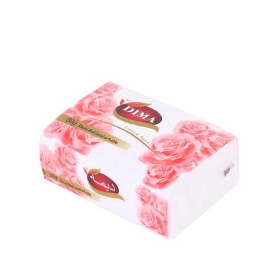 China Factory Wholesale Price Portable Cheap Package OEM Logo Small Facial Tissue Paper Soft Face Tissue for sale