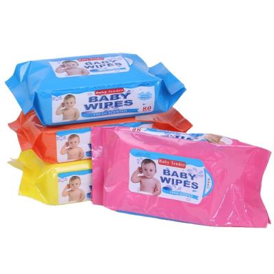 China Custom Baby Wet Wipes Extra Soft With Your Brand Other Baby Supplies Soft Baby Wipes for sale