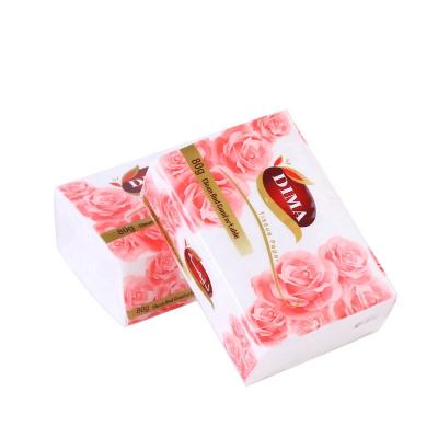 China Wallet Blend Fabric Customized Wood Pulps Household Pink Paper Custom Facial Tissue for sale