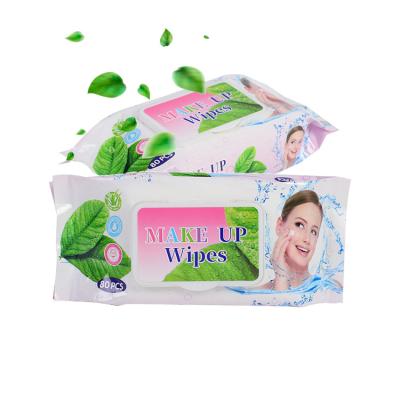 China Wholesale Extra Soft Organic Custom Logo Private Label Cosmetic Cleansing Beauty Oil Free Remover Wet Wipe for sale