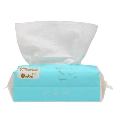 China Wholesale Price Portable Home Wet Dry Dual-Use Soft Disposable 100% Cotton Facial Massage Cloth Washcloth for sale