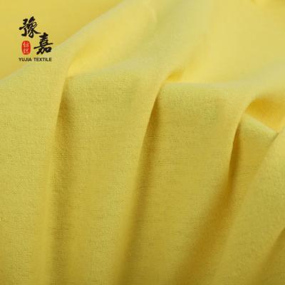 China Antistatic Wholesale Solid Color 20s*7s Plain Brushed 100 Cotton Flannel Fabric On Sale for sale