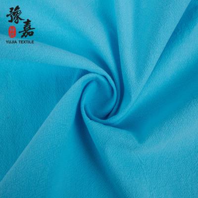 China Anti-static cotton woven hanfu fabric finished under sand washing process with soft hand feeling for sale