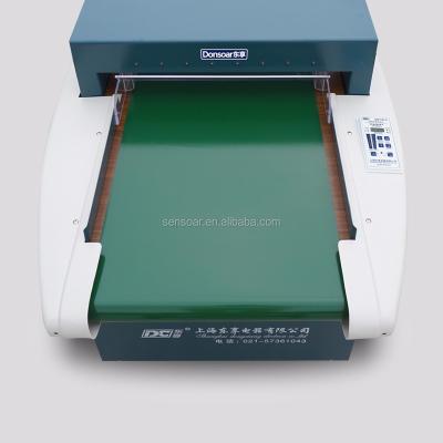 China Highly Sensitivity Automatic Industrial LCD Fabric Needle Detection Machine Needle Detector Rejecting System Factory QZD-630-200 for sale