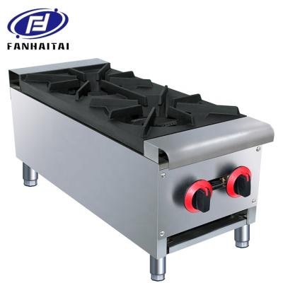 China ETL Trade Certificate Commercial Cooking Range Cooking Table Top 2 Burner Manufacture Gas Stove for sale