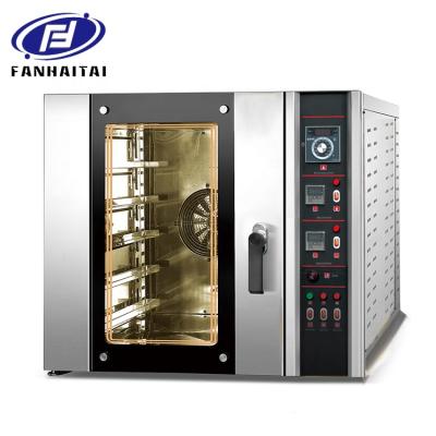 China FHT-China Factory Commercial Bread Baking Supply Oven, Commercial Bakery Oven Equipment, 5 Tray Convention Electric Oven for sale