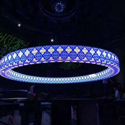 China Lionled P4 Indoor Flexible Led Display Screen met cirkelvormig scherm Te koop