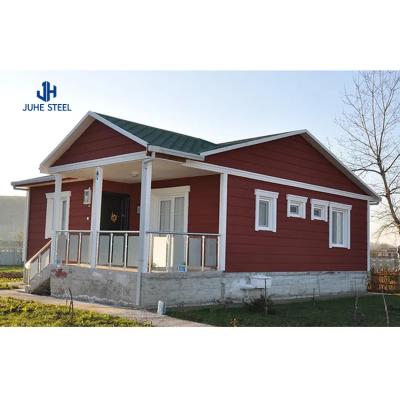 China Galvanized Fast Install Light Prefabricated Villa Container House for Popular Living for sale