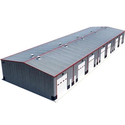 China Low Carbon Steel Prefab Workshop Building for Light Steel Structure Warehouse Storage for sale