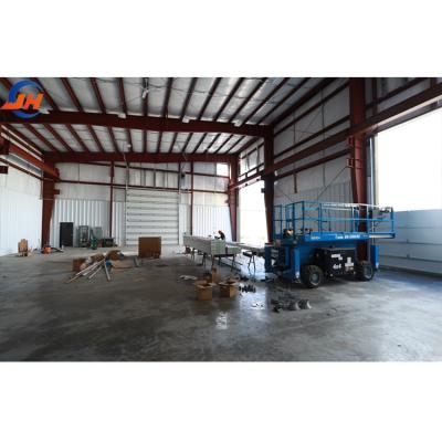 China 12x24 Shed Steel Structure Warehouse Shed Large Span Customized Construction Steel for sale