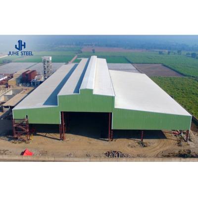 China Prefabricated Metal Warehouse Building for Steel Workshop Concrete Processing Workshop for sale