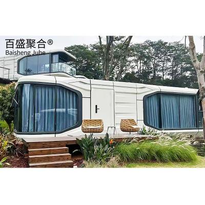 China Special Shipment Prefabricated Space Capsule House for Eco-Friendly Camping Resort (Casa cápsula espacial pré-fabricada para o acampamento ecológico) à venda