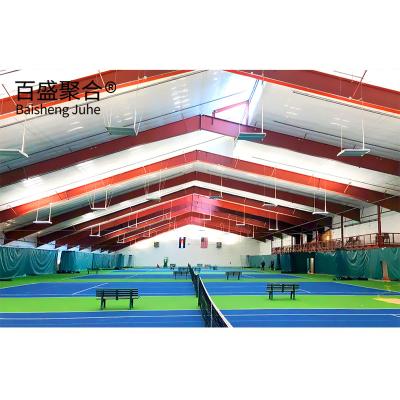 Chine Cour de basket-ball légère bâtiment métallique avec peinture et C.Z. à vendre