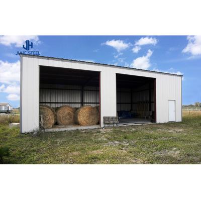 China Q235/Q235B/Q355/Q355B Metal Farm Sheds Warehouse With Aluminum Alloy Window for sale