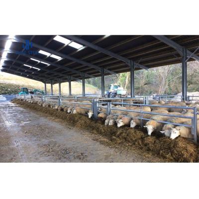 China Low Carbon Q235/Q345 Metal Horse Sheds Prefab Metal Horse Barn for sale