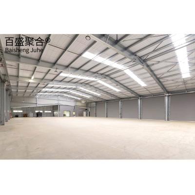 China Diseño de talleres de estructuras de acero de puertas corredizas para la construcción de estructuras ligeras prefabricadas en venta