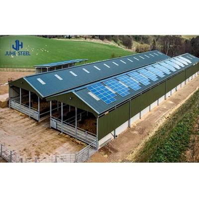 China Q235/Q345 Horse Barn Style Edifícios metálicos Prefab Metal Horse Barn OEM ODM à venda