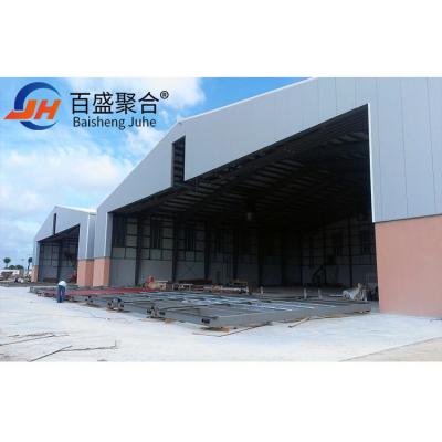 China Large Span Prefabricated Light Steel Structure Airplane Hangar Roof with AiSi Standard for sale