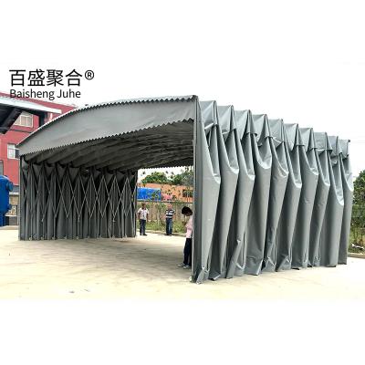 China Retractable Outdoor Folding Canopy Tent with Strong Impact Resistance and Large Size for sale