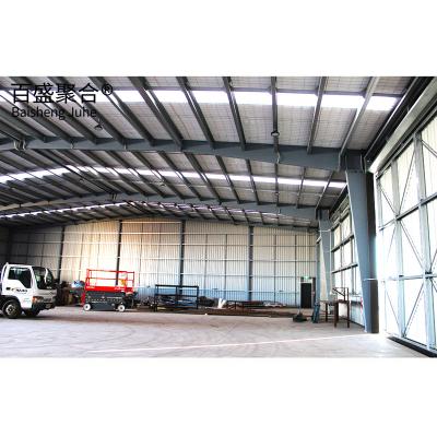 China Q355 Q235B Steel Workshop Construction Material for Portable Warehouse Steel Building for sale