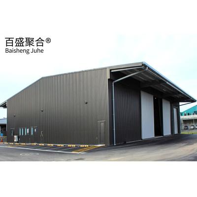 China Prefab Metallraumrahmen Q235 Q355B Qualität Maßgeschneiderte Stahlstruktur Werkstätten Fabriken zu verkaufen