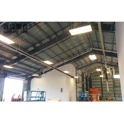 China Customizable Large Span Light Steel Frame Building with Galvanized Coating and Design for sale