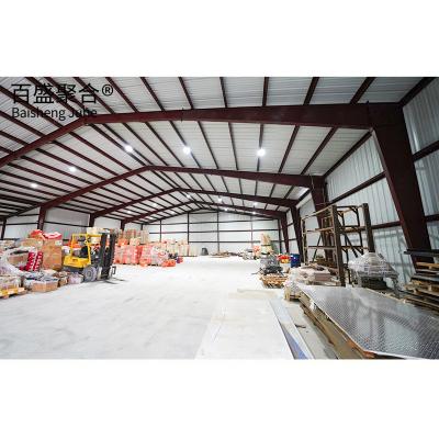 China Steel Structure House Warehouse Metal Structures Buildings with Aluminum Alloy Window for sale