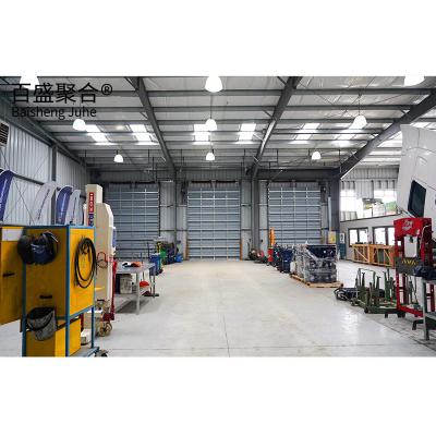 China Q235B/Q345B Low Carbon Steel Structure Garage Storage Shed For Prefab Metal Car Garage for sale