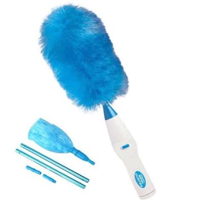 China High Quality Daily Book Cases Household Maker Microfiber Duster Cleaning Expandable Electric Spinning Cloth for sale