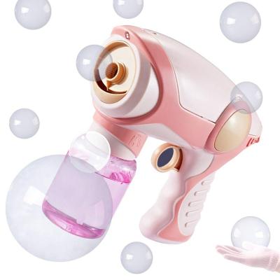 China 2020 New Arrival Automatic Blower Maker Best Selling Smoke Bubble Gun Magic Bubble Machine For Kids for sale