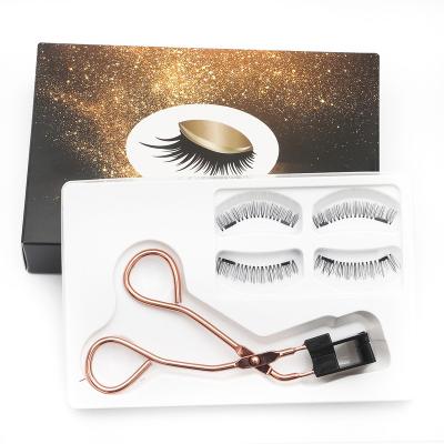 China No Glue 3d Headband Synthetic Hair Tape 20mm Invisible Magnetic False Eyelashes for sale