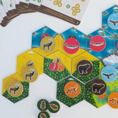 China For Fun Good Quality Reasonable Price Kids Outdoor Card Custom Board Game, Board Game Pieces For Kids for sale