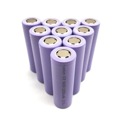 China Machine- 18650 rechargeable 3200mAh 3.7V Li-ion cell battery from original battery manufacturer for electronic cigarette 3c discharge for sale