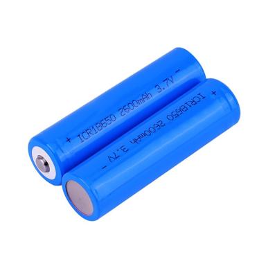 China Rechargeable Toys Hot Sale 3.7 Volt 2600mAh Lithium Ion 18650 Battery for sale